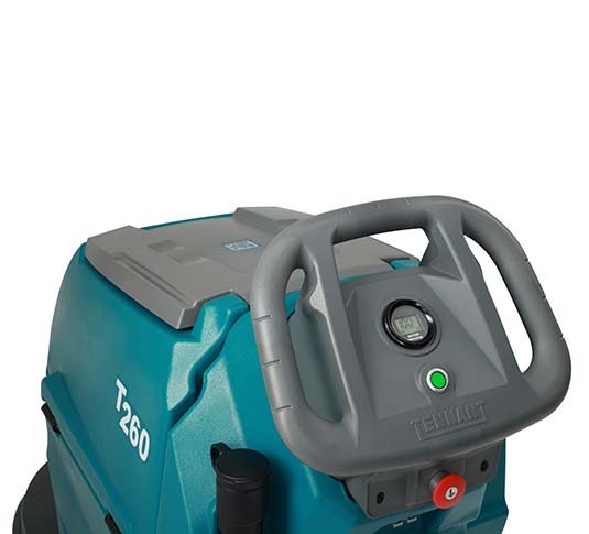T260 Walk-Behind Floor Scrubber Controls